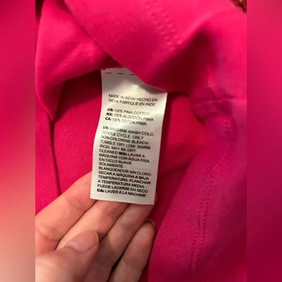 Chicos pink tank top 100% cotton - Picture 4 of 5